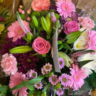 Pink Pastels - A bouquet with soft pastel blooms, ideal for expressing gentle sentiments and adding a touch of elegance.